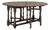 Early 19th Century Antique English Oak Gateleg Dining Table For Sale