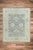 Modern Moon Gray Blue Field Multicolor Handwoven Turkish Oushak Rug 8'1" X 9'9" For Sale - Image 3 of 7