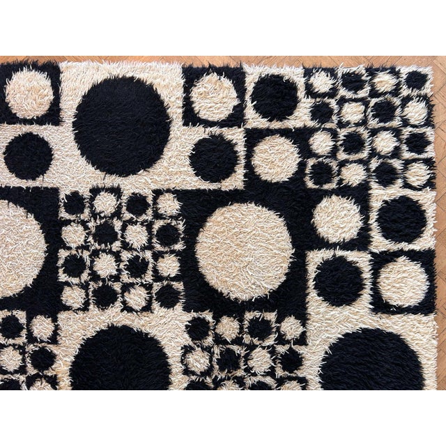 Verner Panton Geometry 1 Rug by Verner Panton for Unika Vaev, 1960 For Sale - Image 4 of 9