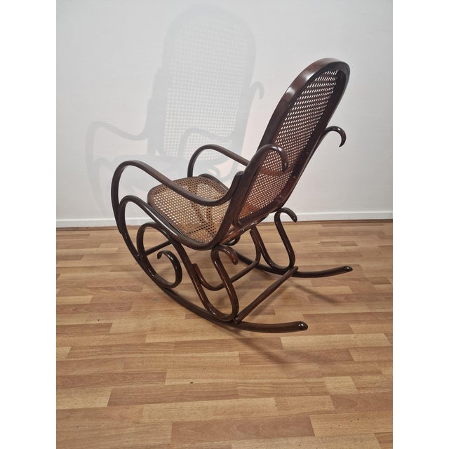 Antique Bentwood Rocking Chair, 1890s For Sale - Image 10 of 15