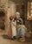 E. Rengert, Seamstress with Young Girl, 1871, Watercolour For Sale - Image 5 of 5