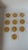 Late 20th Century Late 20th Century Acrylic and Cork Coasters - Set of 10 For Sale - Image 5 of 6