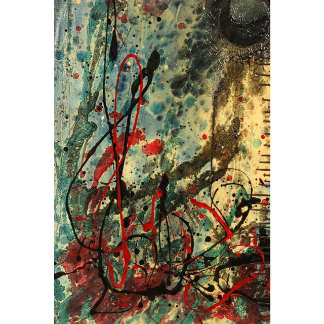 Abstract Painting by Jim Varketta For Sale - Image 9 of 10