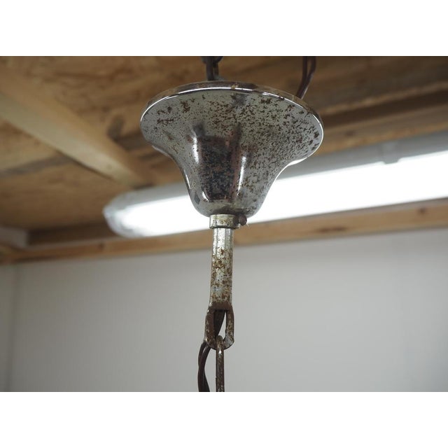 Black Mid-Century Pendant Lamp, Italy, 1950s For Sale - Image 8 of 15