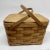 Vintage Bentwood Picnic Basket For Sale - Image 9 of 12