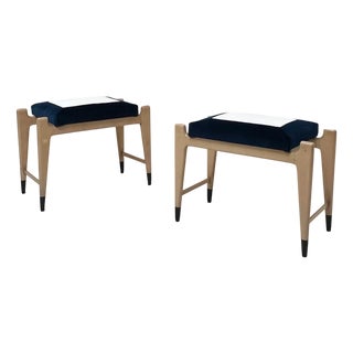 Vintage Benches, 1950s, Set of 2 For Sale