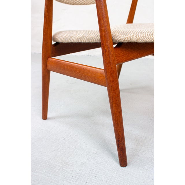 Mid-Century Danish GM11 Chair in Teak by Erik Kirkegaard for Glostrup, 1960s For Sale - Image 15 of 18