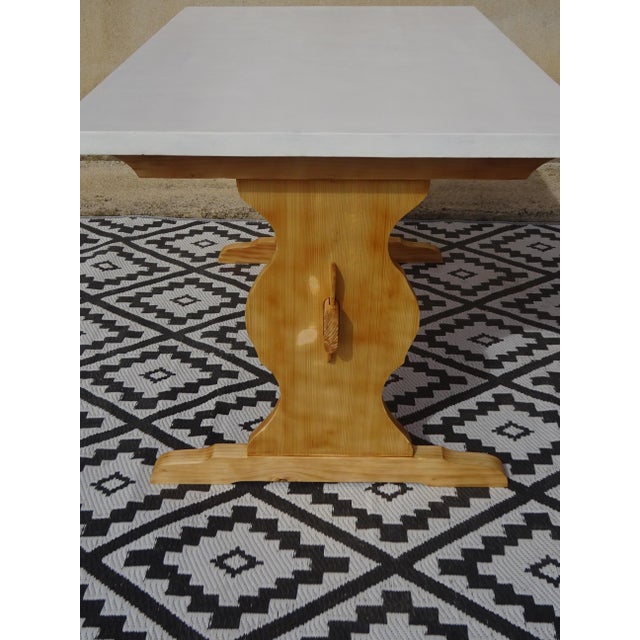 Vintage Monastery Dining Table in Pine, 1980s For Sale - Image 18 of 18