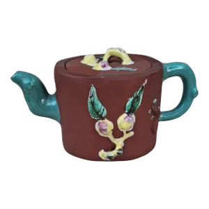 Chinoiserie Yixing Teapot