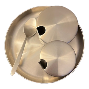 WMF Cromargen Stainless Steel Sugar and Creamer - Set of 4