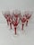 Contemporary Red Wine Glasses From Venezia For Sale - Image 3 of 5