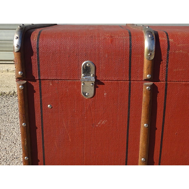 Vintage Cabin Trunk, 1930s For Sale - Image 16 of 18