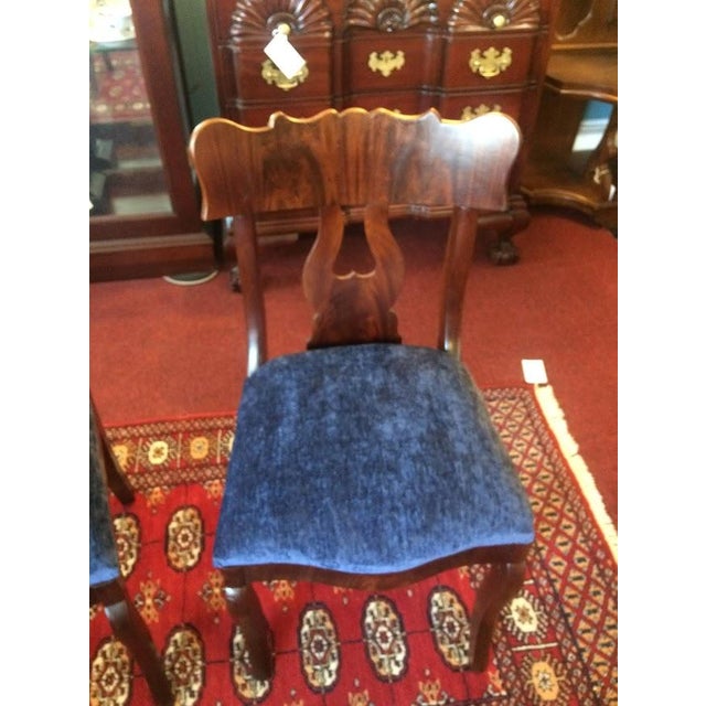 Antique Chairs, Empire Period, the Pair For Sale - Image 10 of 11