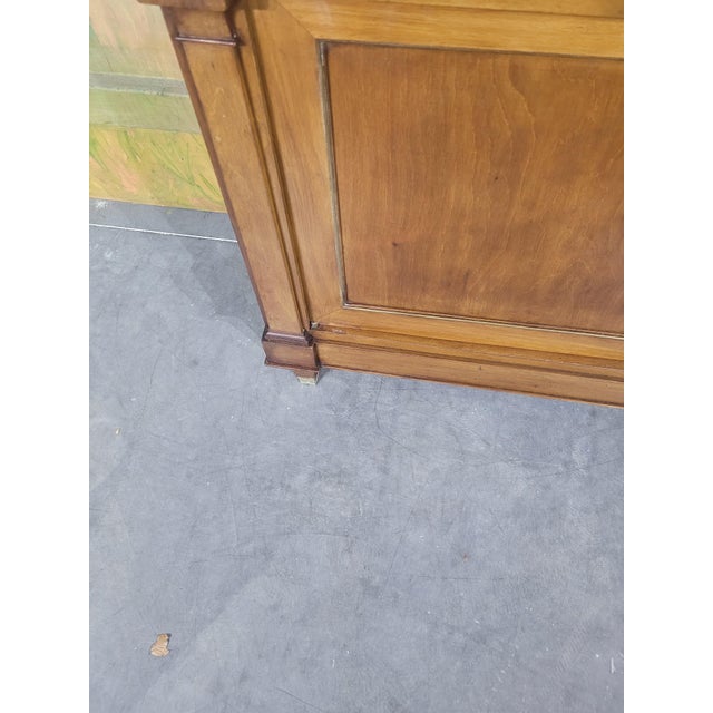 Wood Mahogany Double-Bodied Bookcase, 19th Century For Sale - Image 7 of 13