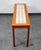 Mid Century Danish Modern End Table Side Entryway Console Wide Tile Teak Wood For Sale - Image 12 of 12