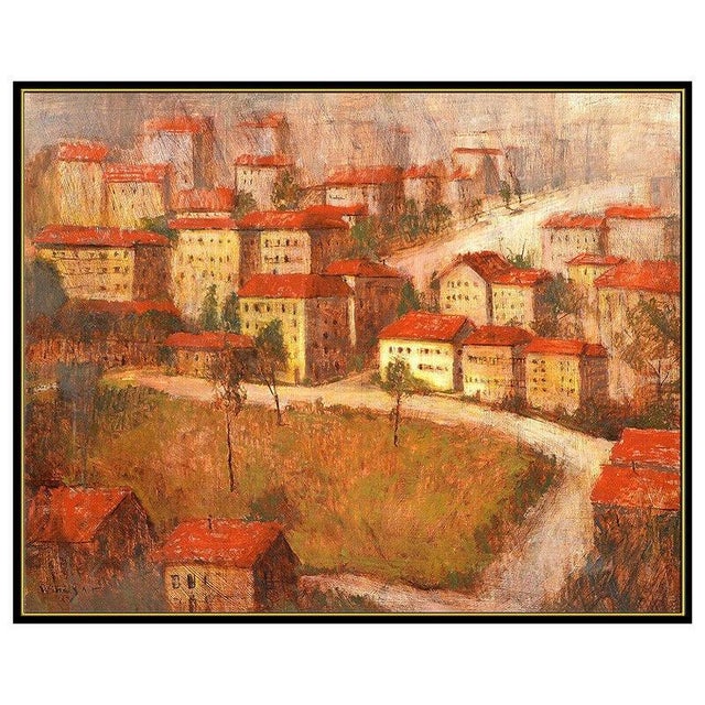 Message us to inquire about custom framing options! (Included for free with every purchase) The artwork here, "Toledo...