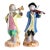 Meissen Style "Affenkapelle" Monkey Violinist For Sale