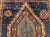 19th Century Caucasian Kazak Area Rug, Hand-Knotted Wool, Blue & Ivory, 4' x 6' For Sale - Image 14 of 18