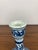 Blue and White Floral Candleholder by Oud for Delft, 1930s For Sale - Image 3 of 8