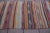 1960s Scandinavian Tribal Hand Knotted Colorful Striped Kilim Runner Rug For Sale - Image 10 of 13