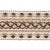 Jute yarns give this embroidered geometric tape an appealing dose of dimension for a textural finishing touch that will...