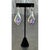 Vintage Sterling Silver Amethyst Drop Earrings For Sale In West Palm - Image 6 of 12