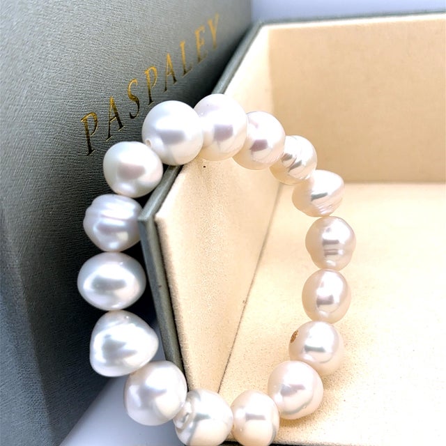 Paspaley Delfini South Sea Pearl Strand Bracelet 11–14mm For Sale - Image 6 of 10
