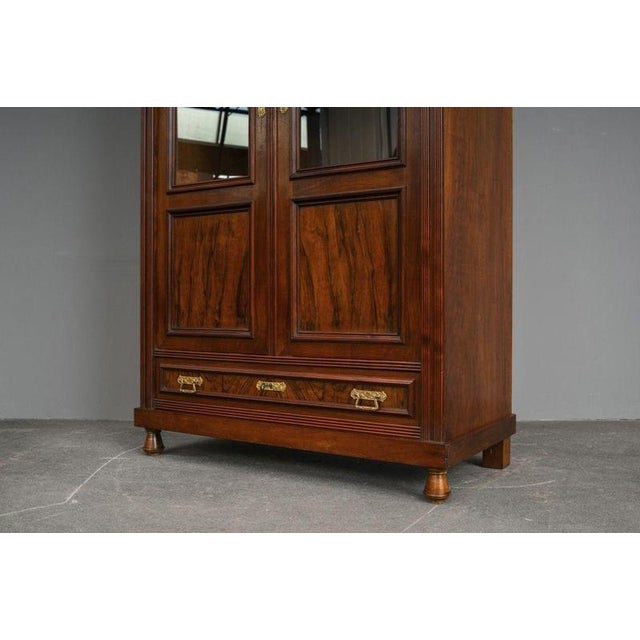 Art Nouveau Bookcase in Oak, Early 20th Century For Sale - Image 16 of 18