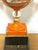 Orange Late 18th Century Pair English Neoclassical Orange Ground Ashworth Ironstone Urns, as Lamps For Sale - Image 8 of 15