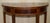 Victorian Hardwood & Walnut Demi Lune Half Moon One Drawer Console Table by Charles & Ray Eames For Sale - Image 4 of 18