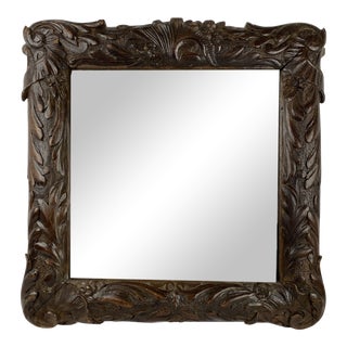 18th C Carved English Mirror For Sale