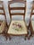 A trio of elegant antique chairs in solid walnut, refined witnesses to the mid-19th century, where the louis xv style...