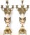 Italian Empire Brevettato Pink Marble & Ormolu Candelabra - a Pair For Sale - Image 10 of 10