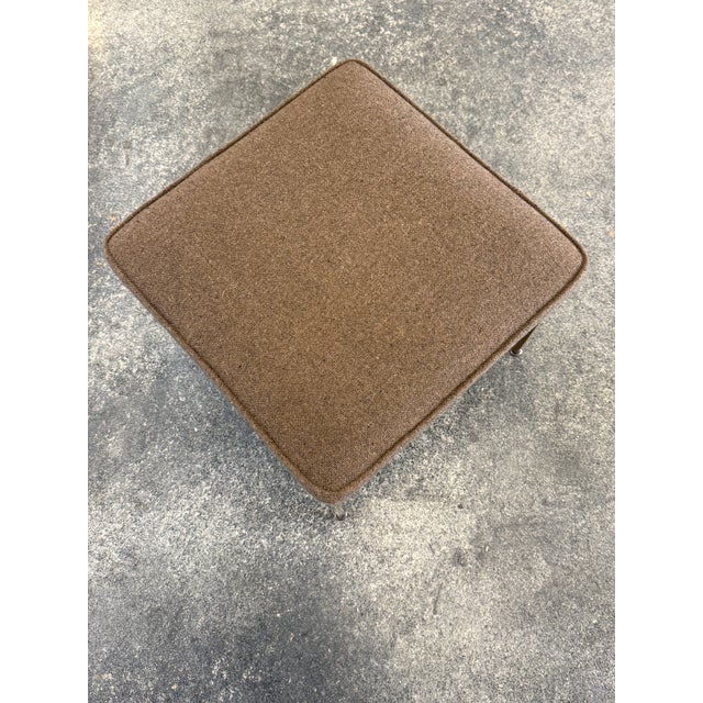 Mid-Century Modern 1950s Paul McObb for Calvin Brass Stool For Sale - Image 3 of 7