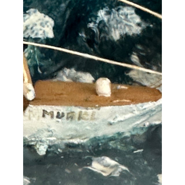 Vintage New England ship in a bottle, obviously lovingly hand made and a wonderful piece of Americana or folk art.