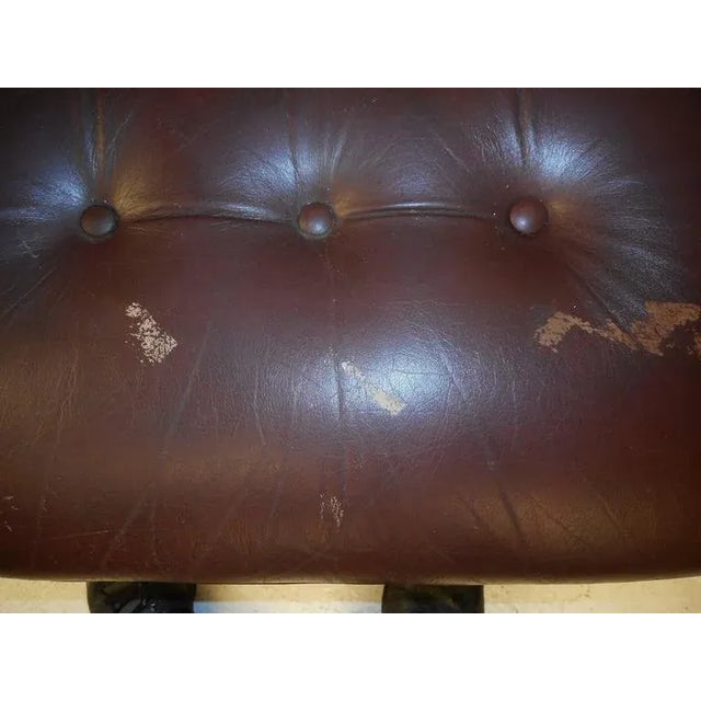 Mid-Century "Kropp Stolen Original" Lounge Chair & Ottoman For Sale - Image 9 of 10