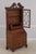 1990s Maitland Smith Chippendale Mahogany Secretary Desk Bookcase For Sale - Image 5 of 18