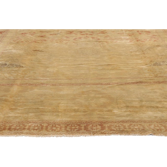 Late 19th Century Antique European Austrian Rug - 10'07 X 14'02 For Sale - Image 4 of 9