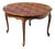 French Louis XV Style Extendable Marqueterie Cherrywood Dining Table, 1880s For Sale