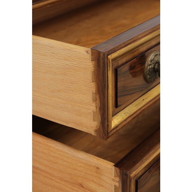 Karges French Louis XVI Walnut 3 Drawer Nightstand For Sale In Philadelphia - Image 6 of 15