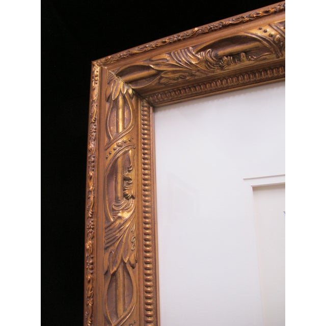 Blue Salvador Dali Framed Lithograph Signed in Plate Vanity of Vanities With Coa For Sale - Image 8 of 11