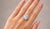 Stunning 14K White Gold Aquamarine Diamond Cocktail Ring. Metal: 14K White Gold Center Stone: Natural Emerald-Cut...