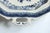 Ceramic Victora Ware Flow Blue Style Ironstone Vegetable Dish For Sale - Image 7 of 7