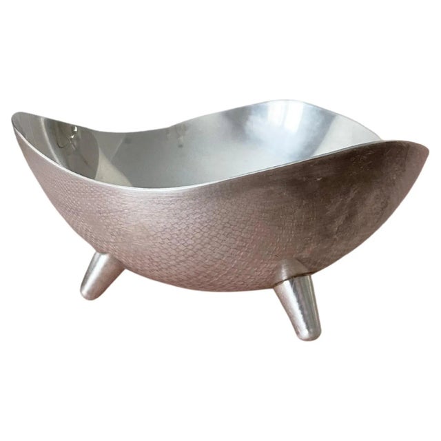 F.B. Rogers Midcentury Silverplate Footed Bowl For Sale - Image 13 of 13