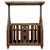 A beautifully crafted early 20th-century Arts and Crafts side table, finely constructed in oak and embodying the...
