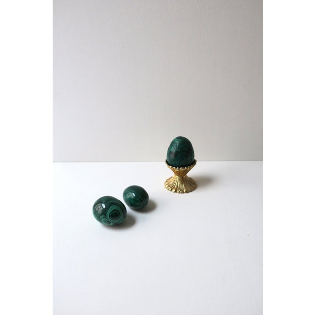 Mid 20th Century Malachite Eggs For Sale - Image 5 of 11