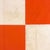 This vintage airfield safety flag is made from a cotton cloth in vibrant orange and yellowed off-white, with fully sewn...