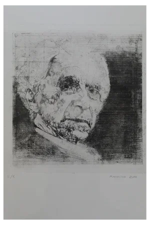 Maurizio Bini, Maurizio Bini, Etching on Paper, 1960s, Etching, Framed