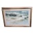 1968 Eugene Sparks Signed Original Watercolor, “Provincetown,” Large Framed Cape Cod Winter Landscape For Sale