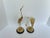 Mid-Century Modern Mid Century Modern Large Brass Crane Figures on Wood Base - A Pair For Sale - Image 3 of 12